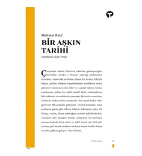 Bir Aşkın Tarihi