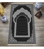 Dijital Baskılı, Yıkanabilir, Yumuşak Dokulu Çocuk ve Yetişkin SECCADE 65x115 cm  S-DOT-Sn-051