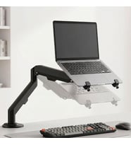 Powermaster PM-27096 Profesyonel Amortisörlü 2'Si 1 Arada Laptop Ve Monitör Standı