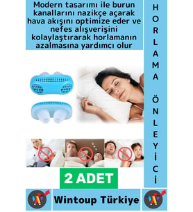 #HorlamaÖnleyici Rahat Nefes Alıp Verme Uyku Seyahat Horlama Azaltıcı Önleyici Burun Aparatı 2 Adet