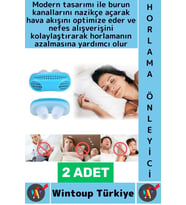 #HorlamaÖnleyici Rahat Nefes Alıp Verme Uyku Seyahat Horlama Azaltıcı Önleyici Burun Aparatı 2 Adet