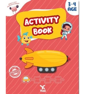 3-4 Age Activity Book