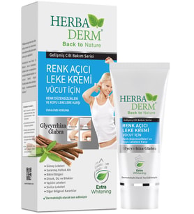 Herba Derm Renk Açıcı Leke Kremi Vücut İçin 60 ML