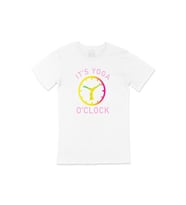 Yoga Zamanı Tişört (Beyaz)