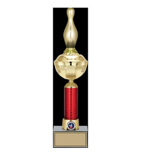 ODAK KUPA - Figürlü Kupalar - Bowling / Pin Figürlü Kupalar FG-053 B - 43 cm