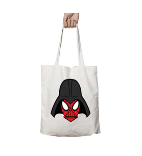 Vader Man Spiderman Homecoming Star Wars iki Tarafı Kalıcı Baskılı Yıkanabilir Çanta