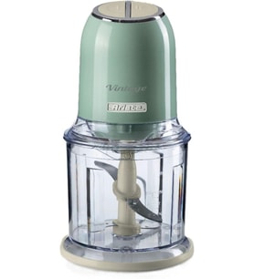 Ariete Vintage Doğrayıcı Yeşil 0438/04-2 Hız Kademeli, 2 Buton Ve 4 Paslanmaz Çelik Bıçak, Sebze Doğ