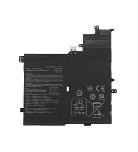 Asus VivoBook X406UA ile Uyumlu Notebook Bataryası Pili (Siyah)