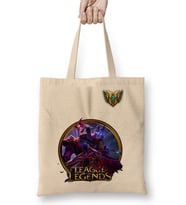 Jhin LoL League Of Legends Bez Çanta Uzun Saplı