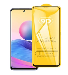 Northcity Xiaomi Redmi Note 10 9D Full Glue Full Kaplama Temper Cam Ekran Koruyucu - Darbeye Dayanıklı 9H