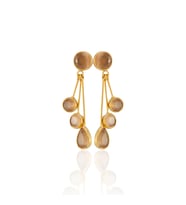 Kadir Jewellery22 Ayar Altın Kaplama Vintage Küpe -El İşçiliği Ve Hipoalerjenik Küpe