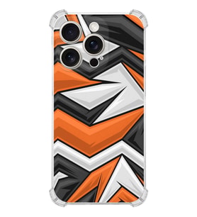 PrintiFy Apple iPhone 15 Pro Max (Kamera Korumalı) Uyumlu Köşe Korumalı Grafiti Kılıf
