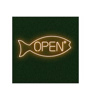 OPEN Yazılı ve Şekilli Neon Tabela