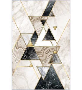 Eliana Home Baskılı, Yıkanabilir Kaymaz Taban Salon Halısı LNA1296 100x150 cm (Bej)