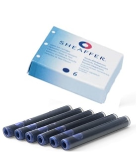 Sheaffer Dolma Kalem Kartuşu 6Lı Mavi