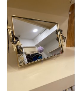 TEPSİ GALA MODEL ORTABOY 33X23 CM ALTIN