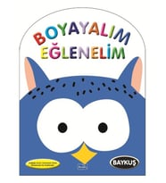 Boyayalım Eğlenelim Baykuş
