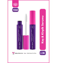 Maru.Derm Su Bazlı Güçlendirici Kaş & Kirpik Serumu - Vitamin E, Procapil