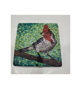 Doğal Taş Dekoratif Banyo Gider Kapağı, 10x10 cm, şık tasarım