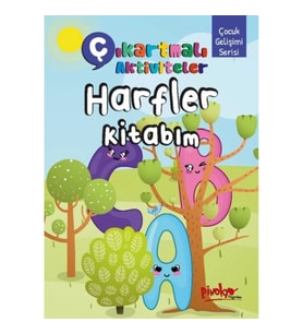 Çıkartmalı Aktiviteler Harfler Kitabım