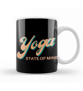 Yoga State of Mind Kupa Bardak Porselen