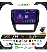 Volkswagen Jetta 2+64GB Android 13 Kablosuz Carplay 2011-2018 Navigasyon Multimedya Sistemi