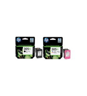 305xl Orjinal Siyah Ve Renkli 2li Paket - 3ym63ae/3ym62ae