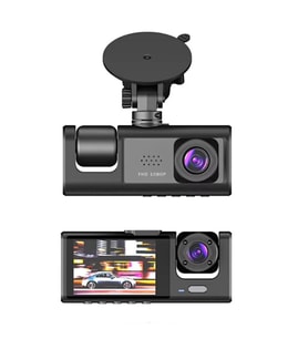 SChitec Trafik Kaydedici Dikiz Aynası Üç Kameralı 170° Geniş Açı Full HD 1080P Araç İçi Kamera C309