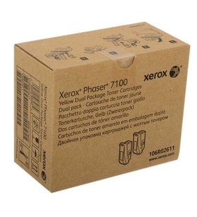 Tonersepeti Xerox Phaser 7100 106R02611 Sarı Orjinal Toner 2'Li Paket