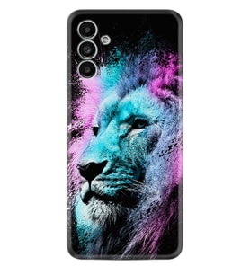 Samsung A23 A31 A32 A50 A51 A52 A53 A70 Kılıf Desenli Silikon Pink Blue Leon 1603