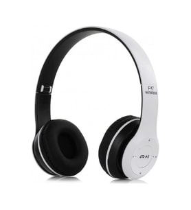 P47 Bluetooth Katlanalabilir Kulak Üstü Kulaklık Beyaz