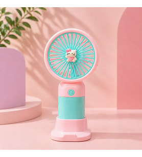 Sanrio Karakterli Şarjlı Fan Vantilatör Hello Kitty Kuromi USB Taşınabilir Mini Fan