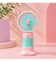 Sanrio Karakterli Şarjlı Fan Vantilatör Hello Kitty Kuromi USB Taşınabilir Mini Fan