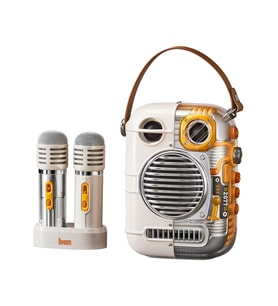 Divoom Spark Pro Çift Mikrofonlu 80W Bluetooth Hoparlör, Kablosuz, Beyaz