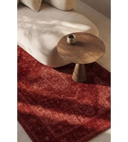 Hoom Rugs Etro 2701 Taba Vintage Desenli Salon Halısı
