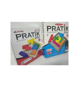 Pratik Zeka 1 & Pratik Zeka 2 Akıl Oyunları Tangram Tetris