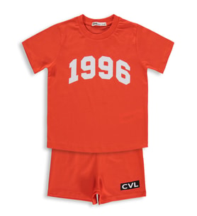 Civil Boys 1996 Baskılı 2-5 Yaş Takım - Turuncu