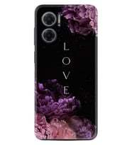 Xiaomi Redmi Note 11E Kılıf Silikon Desen Özel Seri Love Flow 1664