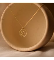 Kişiye Özel Tasarım Dağ Model Kolye 925K Gümüş (Gold)