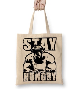 Arnold Stay Hungry Bez Çanta Uzun Saplı