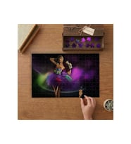 Güzel Manken Tasarımı 240 parça Ahşap Puzzle Ahşap Kutuda MP00796