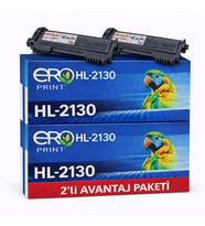 Brother HL-2130 Muadil Toner - 2'li Avantaj Paket