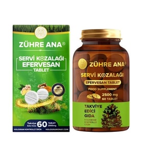 Zühre Ana Servi Kozalağı Efervesan Tablet