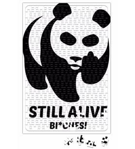 Still Alive Panda Puzzle 240 Parça Yapboz