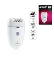 EPİLATÖR EPİLASYON CİHAZI 48 CIMBIZ MANYETİK BAŞLIK LED IŞIK SİSTEM - HIZLI ŞARJ AR5173-02 (5690)