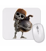 Skeleton Carrying Bomb Clash of Clans Clash Mouse Pad