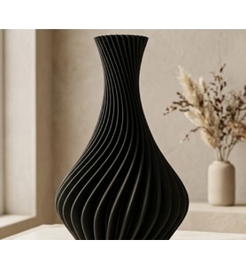 Spiral Modern Dekoratif Vazo  3D Baskı Minimal Premium Tasarım