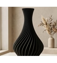 Spiral Modern Dekoratif Vazo  3D Baskı Minimal Premium Tasarım