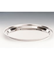 35 CM ÇELİK TEPSİ / YUVARLAK