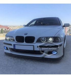 BMW 5 Serisi E39 1995-2004 Uyumlu Astra H lip Esnek Ön Lip 2 Parça Tampon Altı Dil Karlık Ön Ek